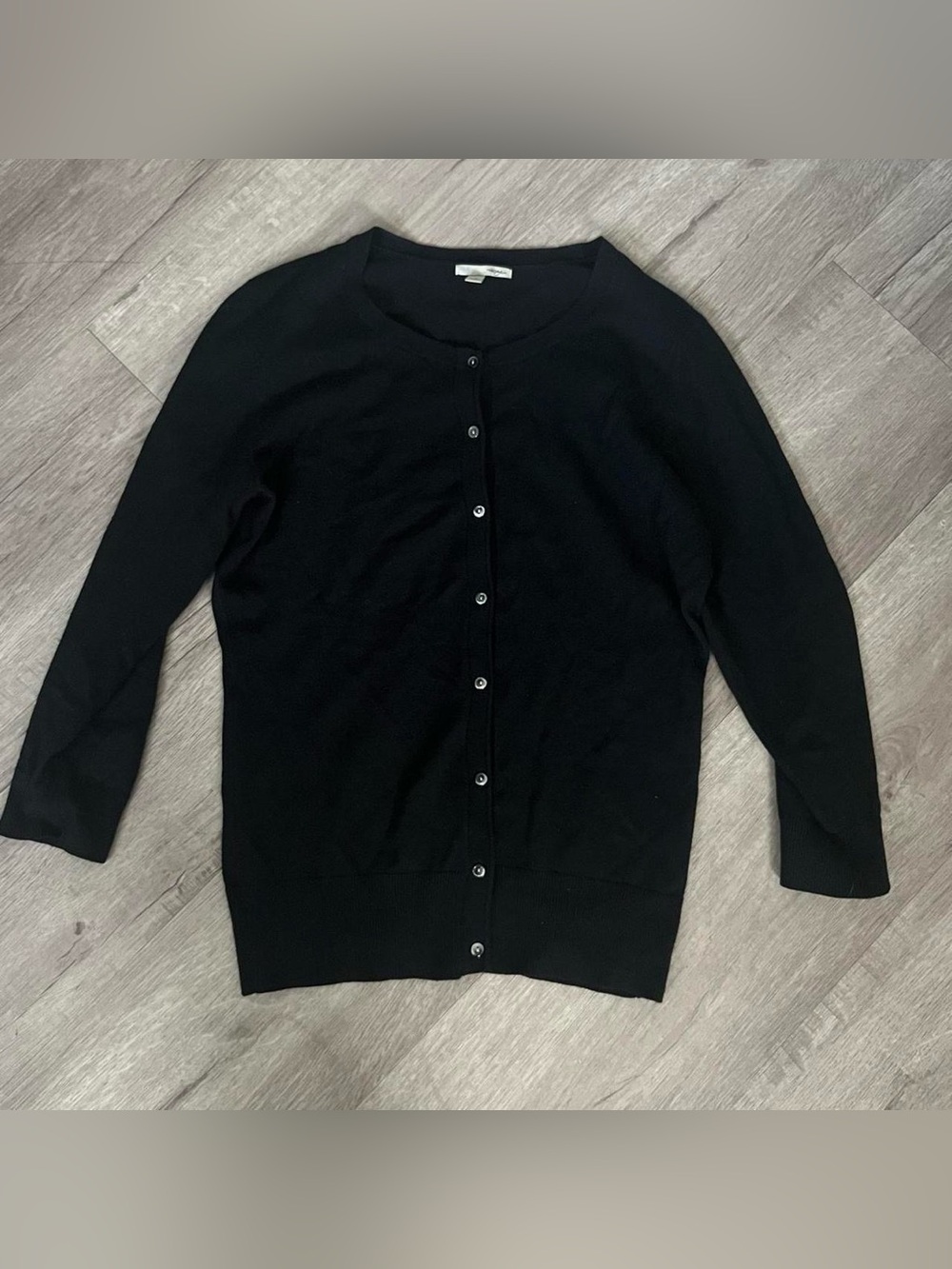 Black Cardigan 3/4 Sleeves by Halogen